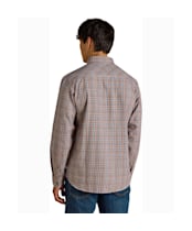 Men's Joules Lightweight Classic Fit Flannel Shirt - Oatmeal