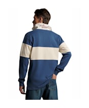 Men's R.M. Williams Heritage Rugby Shirt - Mid Blue