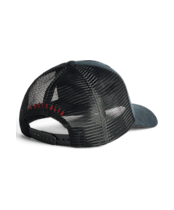 Men's R.M. Williams Longhorn Trucker Cap - Black Wash