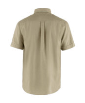 Men's Fjallraven Övik Travel Short Sleeve Shirt - Sandstone