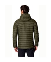 Men's Rab Microlight Alpine Down Hooded Jacket - Army