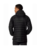 Men's Rab Microlight Alpine Down Hooded Jacket - Black