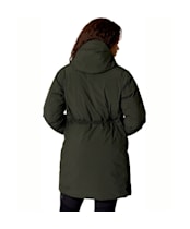  Women's Rab Valiance Waterproof Down Parka - Dark Army