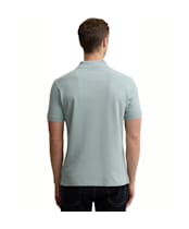 Men's Barbour Tartan Pique Polo Shirt - Dusty Slate