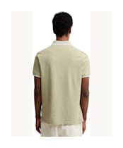 Men's Barbour Denwick Polo Shirt - Mineral Green