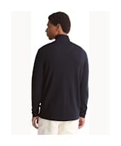 Men's Barbour Bellam Knitted Cardigan - Navy