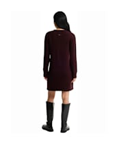 Women's Barbour May Knitted Mini Dress - Fig