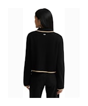 Women's Barbour Amryn Knitted Zip Through Cardigan - Black