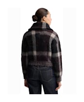 Women's Barbour Carville Knitted Zip Through Jumper - Multi