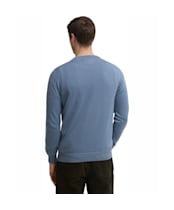 Men's Barbour Pima Cotton Crew Neck Sweater - Tarn Blue