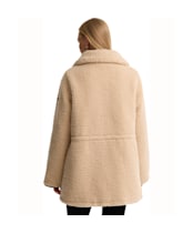 Women's Barbour International Kemora Fleece Casual Jacket - Jasmine / Black