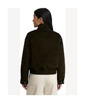 Women's Barbour Overton Casual Jacket - Brown / Shadow Classic