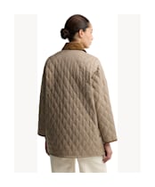 Women's Barbour Icons Modern Liddesdale Quilted Jacket - LT TRENCH/BIRCH