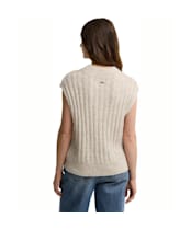 Women's Barbour Anastasia Knitted Vest - Cloud Multi