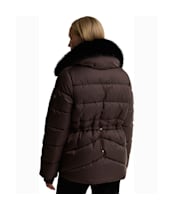 Women's Barbour International Cyrus Puffer Jacket - Truffle