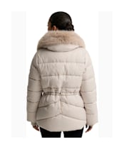 Women's Barbour International Cyrus Puffer Jacket - Moonbeam