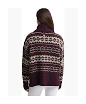 Women's Barbour Helen Knitted Jumper - FIG MULTI