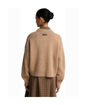 Women's Barbour Ivybridge Knitted Jumper - Warm Trench