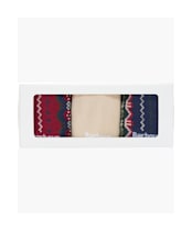 Women's Barbour Helen Fair Isle Sock Gift Set - Festive Fairisle