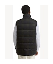 Men's Barbour Lonnen Tartan Puffer Gilet - Shadow Classic Tartan