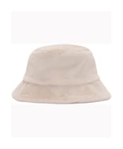 Women's Barbour International Cyrus Faux Fur Bucket Hat - Nutmeg