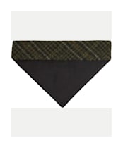 Barbour Wilkin Dog Bandana - Olive Check