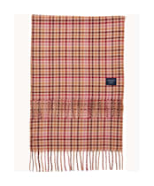 Women's Joules Langtree Scarf - Berry Houndstooth