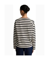 Women's Barbour Woodhouse Striped Top - Dark Navy / Birch