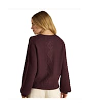 Women's Joules Rafferty Cardigan - Wine
