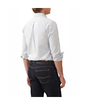 Men's Rodd & Gunn Gunn Oxford Stripe Sports Fit Shirt - French Navy
