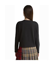 Women's Barbour Pauline Long Sleeve Top - Black