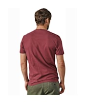 Men's Aubin Organic Cotton T-Shirt - Oxblood