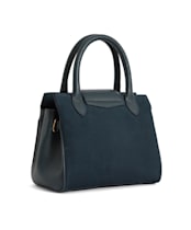 Fairfax & Favor Mini Windsor Suede Handbag - Teal