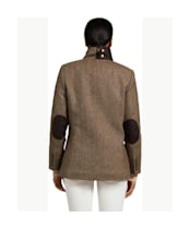 Women’s Holland Cooper Country Classic Tweed Jacket - Large Brown Herringbone