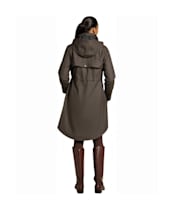 Women's Holland Cooper Chartwell Waterproof Rain Parka - Chocolate