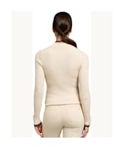 Women's Holland Cooper Zoe Quarter Zip Knit - Almond