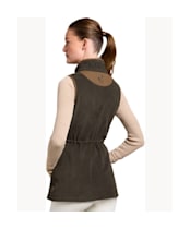 Women's Holland Cooper Country Longline Fleece Gilet - Khaki