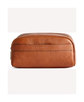 Men's R.M. Williams Farrier Leather Toiletry Bag - Tan