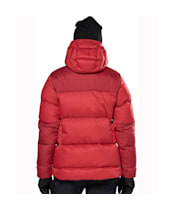 Women's Montane Glacium Hooded Down Jacket - Adrenaline Red