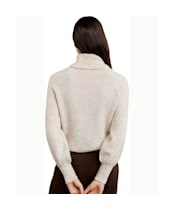 Women's Holland Cooper Maisie Roll Neck Knit - Barley