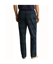 Men's GANT Flannel Check Pyjama Pants - Tartan Green