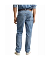 Men's GANT Regular Fit Jeans - Semi Light Worn In