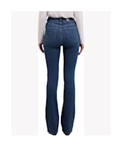 Women's Holland Cooper High Rise Flared Jeans - Denim