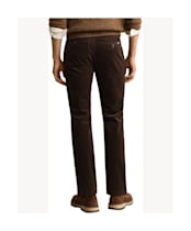 Men's GANT Regular Fit Cord Chinos - Black / Brown