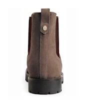 Women’s Fairfax & Favor Sheepskin Boudica Ankle Boots - Deep Taupe