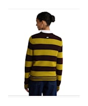 Women's Barbour Woodhouse Striped Cashmere Blend Knitted Jumper - FIG MULTI