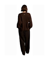 Women's Holland Cooper Buxton Crew Neck Knit - Chocolate