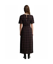 Women's Barbour Wynn Midi Dress - Rustic Shadow Tartan