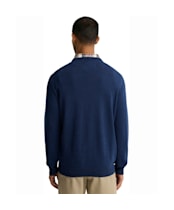 Men's Barbour Pima Cotton Crew Neck Sweater - Estate Blue