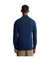 Men’s Barbour Cotton Half Zip Sweater - Estate Blue